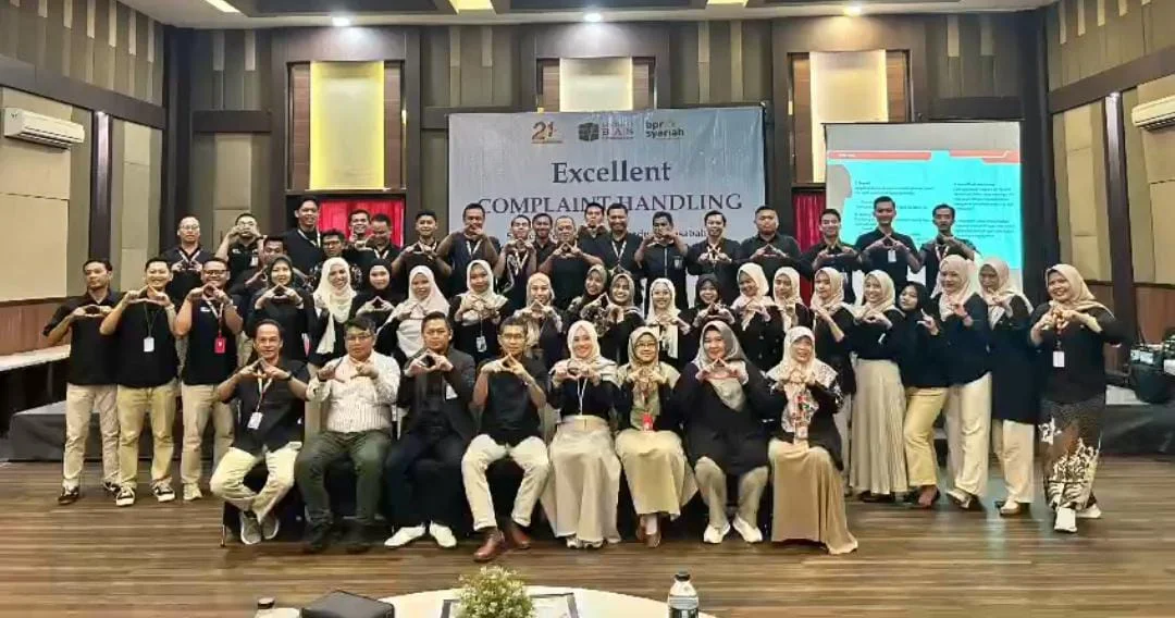 Maksimalkan Budaya Kerja, BPRS BAS Gelar Pelatihan Excellent complaint handling